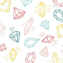 Sketch Diamonds And Gemstones
