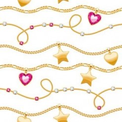Chain Of Stars And Hearts