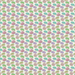 Colorful Cartoon Donuts