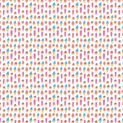 Cartoon Smiling Ice Cream