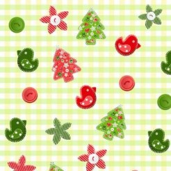 Patchwork Style Bird