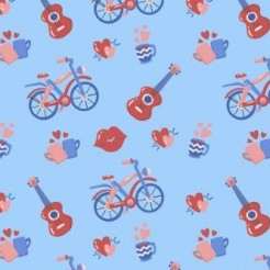 Couple In Love With Guitar