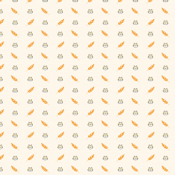 Cute Little Cat And Rice