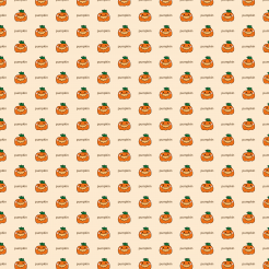 Cute Smiling Pumpkin