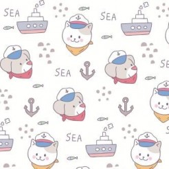 Nautical Cat And Dog