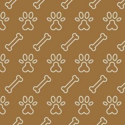 Dog Footprints Dog Bones