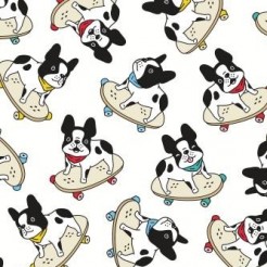 Skateboard French Bulldog