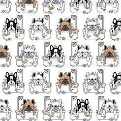 Shower French Bulldog
