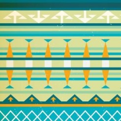 Geometric Arrow Pattern