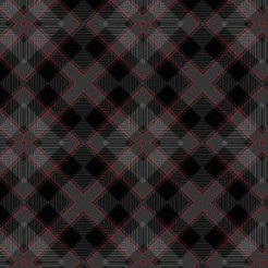 Black Woven Plaid