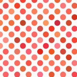 Pink Orange Dots