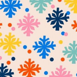 Colorful Snowflakes