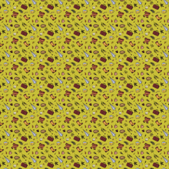 Autumn Maple Leaves And Hot Te