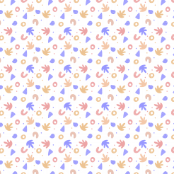 Colorful Irregular Circular Gr