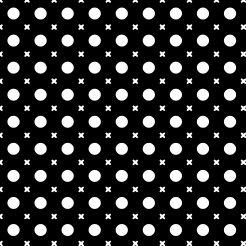 White Symmetrical Pattern