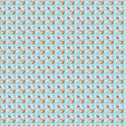 Hand Drawn Cherry Cupcakes