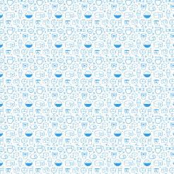 Doodle Dairy Food Pattern