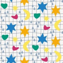 Cute Sun Starry Sky Doodle