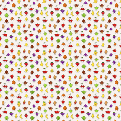 Happy Fruit Stickers