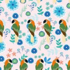 Mysterious Flower Parrot