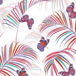 Beautiful Flying Butterfly