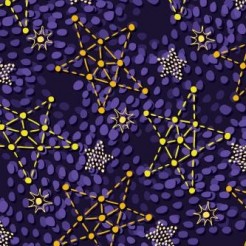 Dotted Lines Connect Stars