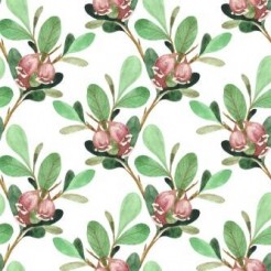 Watercolor Lily Of The Valley