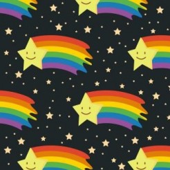 Cute Expression Shooting Star