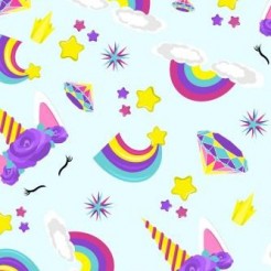 Colorful Rainbow Unicorn