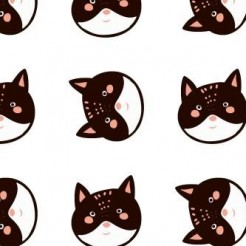 Blushing Big-headed Cat