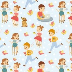 Leisurely Afternoon Tea People