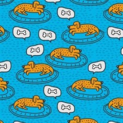 Puppy Dreams About Dog Bones