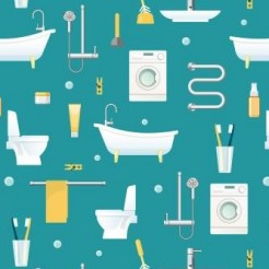 Bathtub Toilet Washing Machine