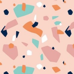 Irregular Abstract Color Block