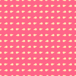 Artistic Hand-painted Pear