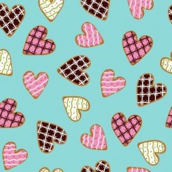 Love Fondant Cookies