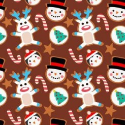 Cute Christmas Character Cooki