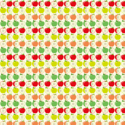Colorful Apple Slices