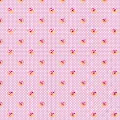 Cartoon Double Gold Ring