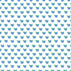 Fresh Hand Drawn Blueberries