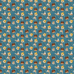 Children's Colorful Dog