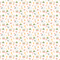 Gentle Colors, Birds, Flowers