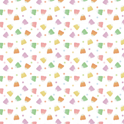 Hand Drawn Colorful Jelly