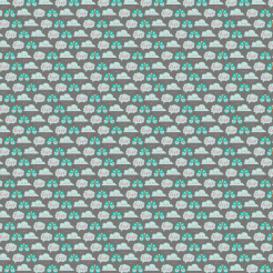 Cartoon Butterflies And Clouds