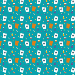 Colorful Clothes Washing Machi