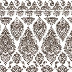 Mysterious Vintage Damask