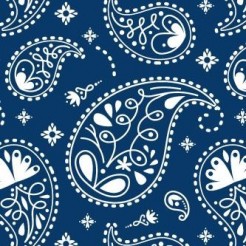 Classic Style Paisley Flower