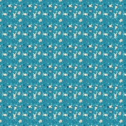 Hand Drawn Rabbit In Space