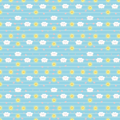 Smiling Sun And Clouds