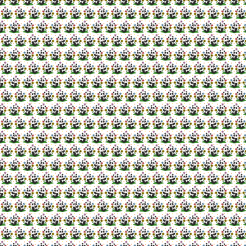 Cartoon Panda Teasing Butterfl